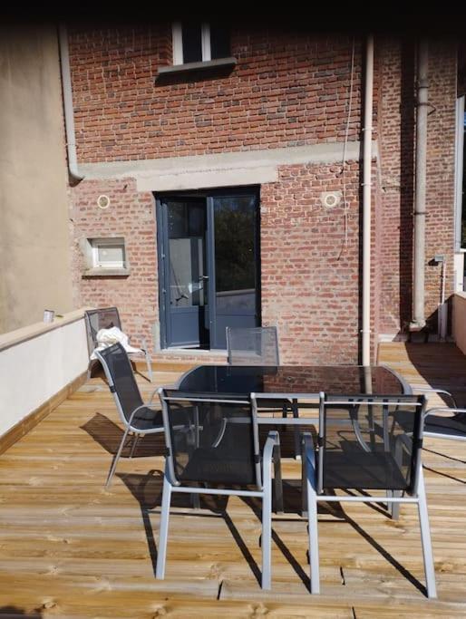 Agreable Maison Avec Parking Gratuit Appartement Amiens Buitenkant foto